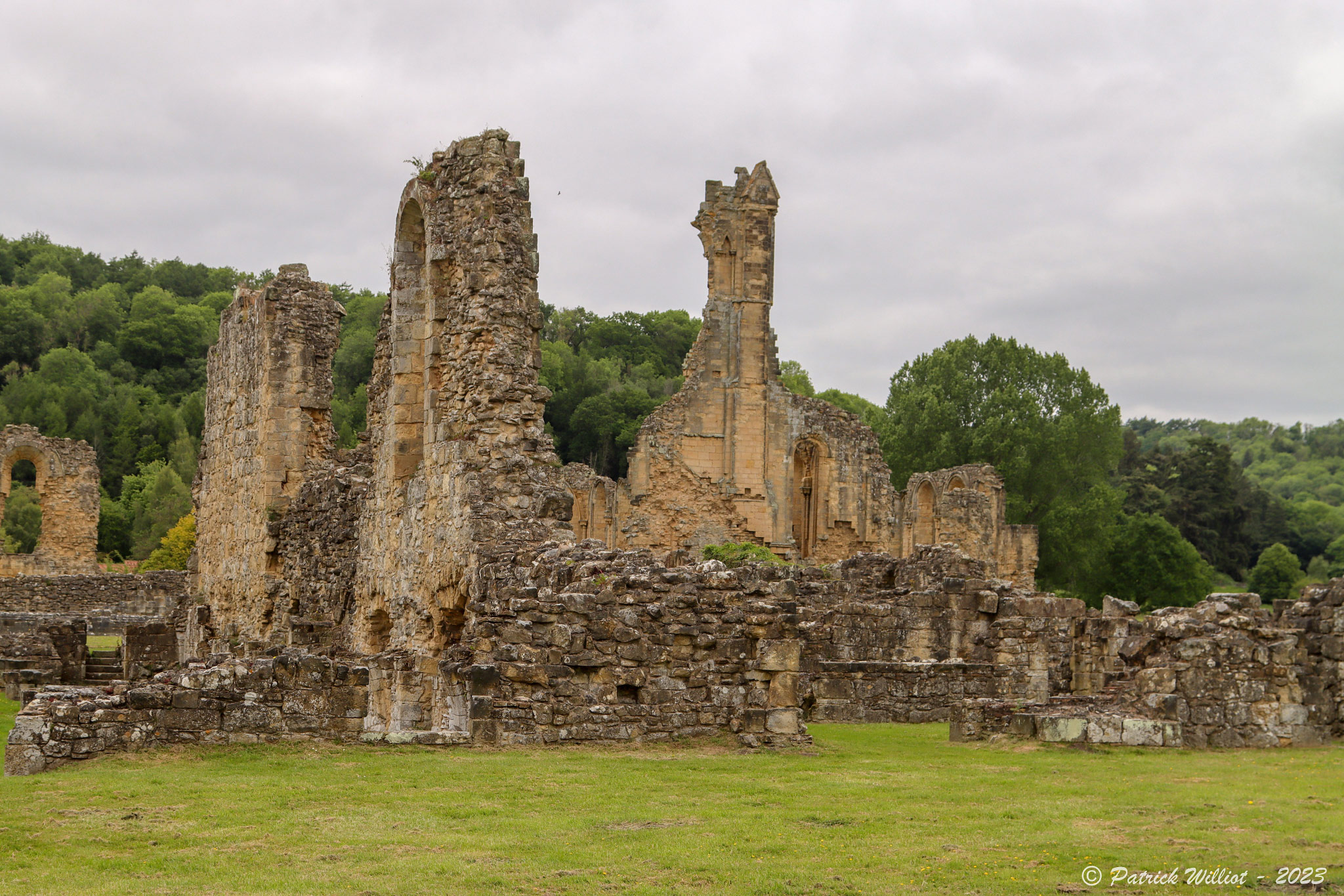 Byland Abbey, North York Moors National Park